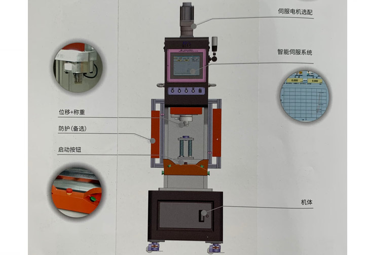 緊密型C型伺服壓裝機(jī)